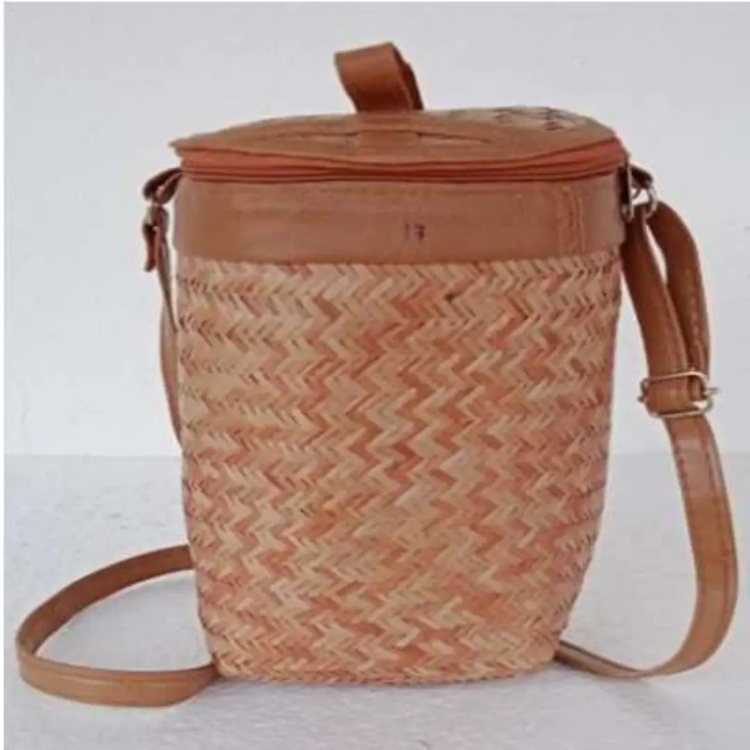 Handwoven Bamboo Lunch Box