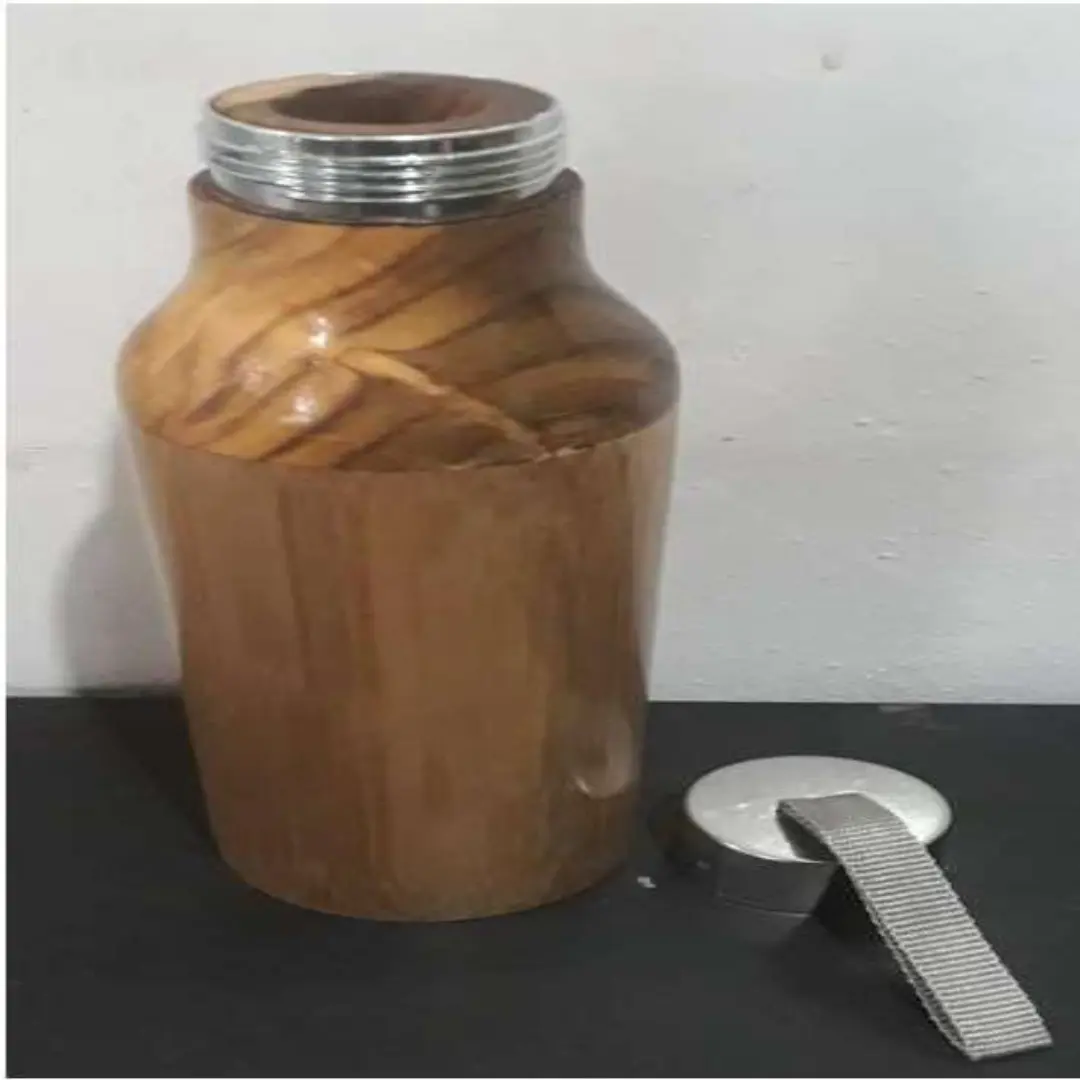 Handcrafted Bamboo Bottle