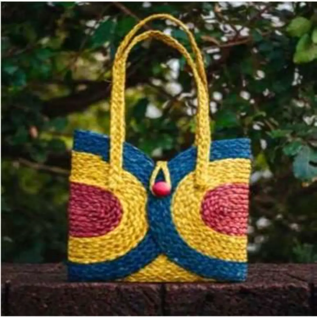 Handwoven Sabai Handbag