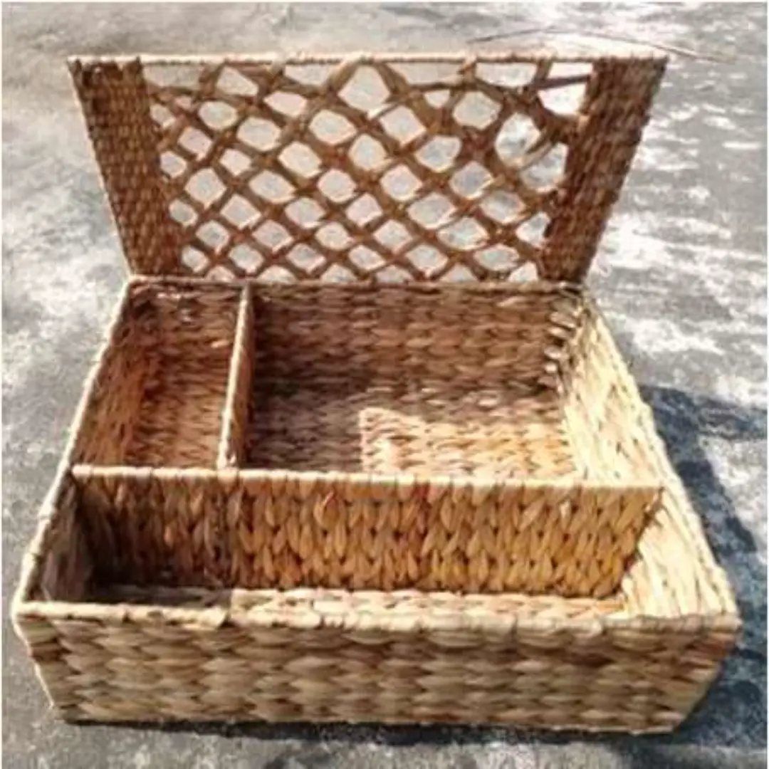 Handwoven Bamboo Box
